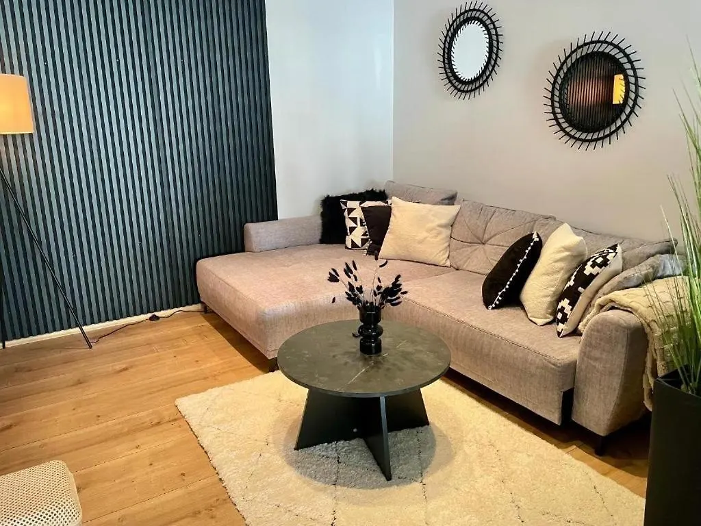 Modern Weser Apartment Brémy Německo